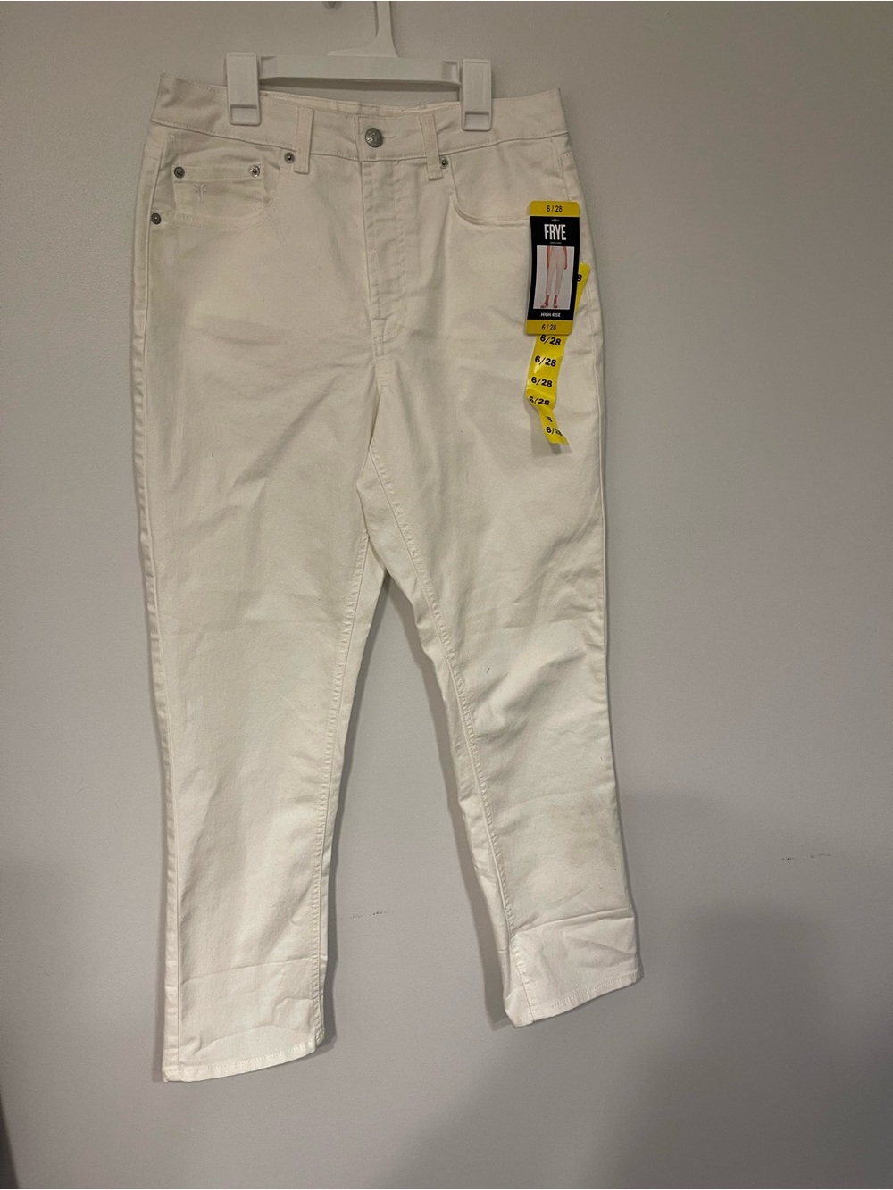 Frye new high rise stretch jean women